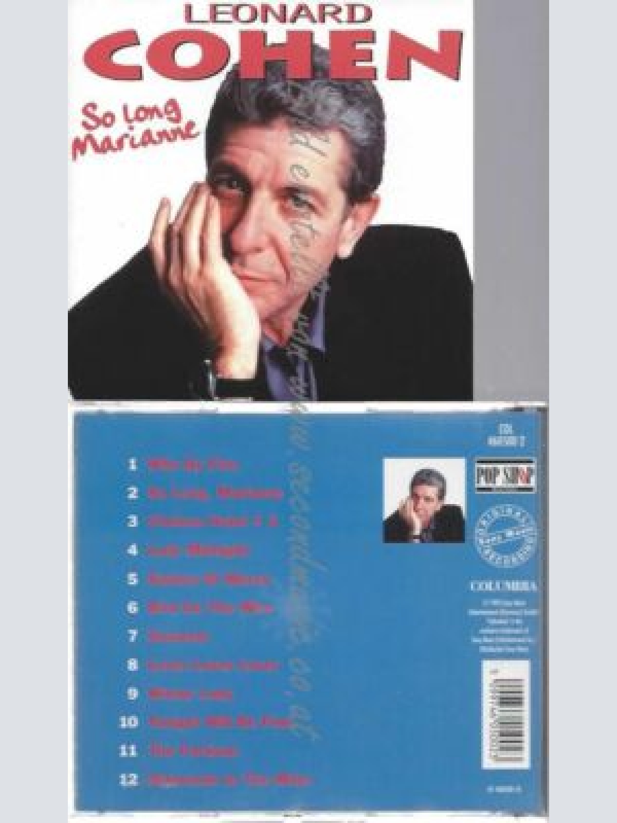 CD--LEONARD COHEN | --SO LONG MARIANNE