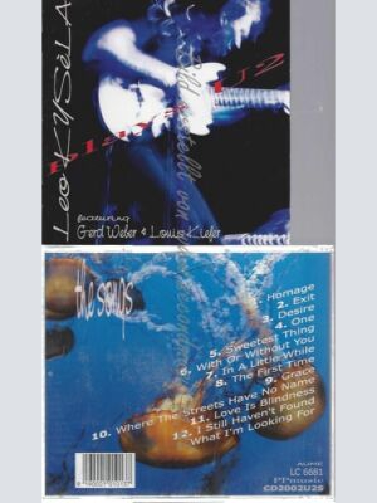 CD--KYSELA LEO FEATURING GERD WEBE | --PLAYS U2