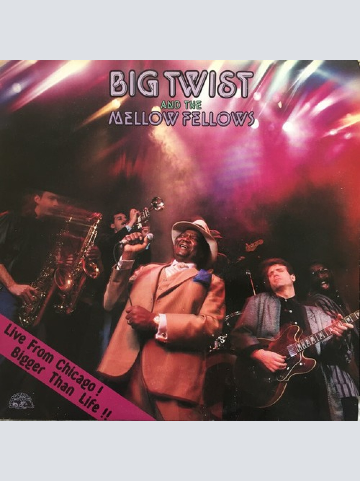 LP, Album Big Twist And The Mellow Fellows - Live From Chicago! Bigger Than L...