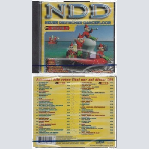 CD--NM-SEALED-VARIOUS -1995- - DOPPEL-CD -- NDD-NEUER DEUTSCHER DANCEFLOOR STUF