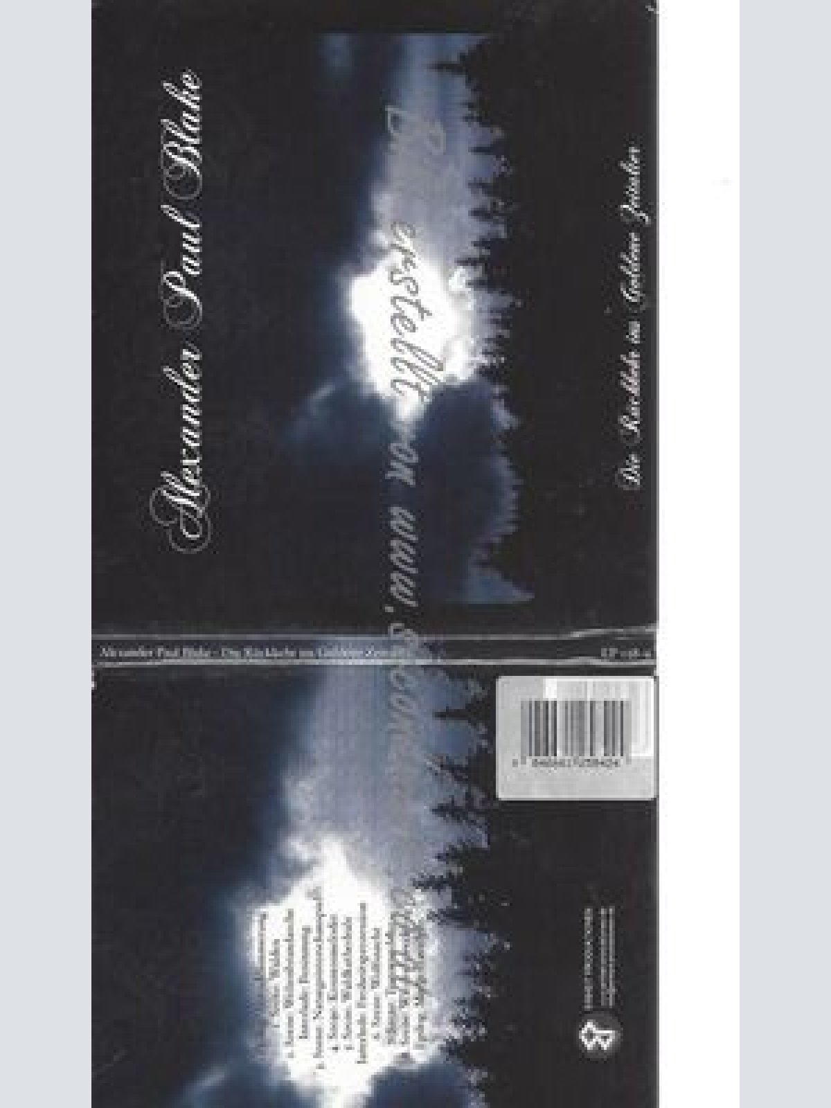 CD--ALEXANDER PAUL BLAKE--DIE RÜCKKEHR INS GOLDENE ZEITALTER -