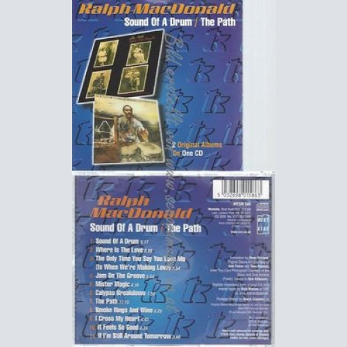 CD--THE PATH/ RALPH MACDONALD--SOUND OF A DRUM