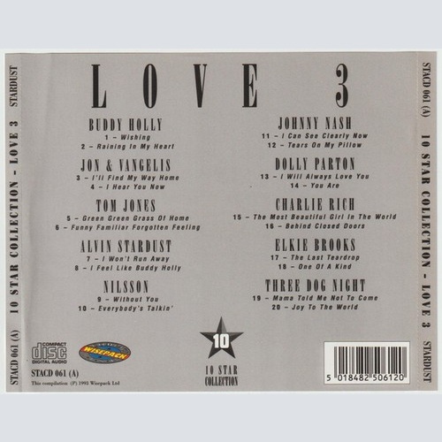 CD, Comp Various - 10 Star Love 3