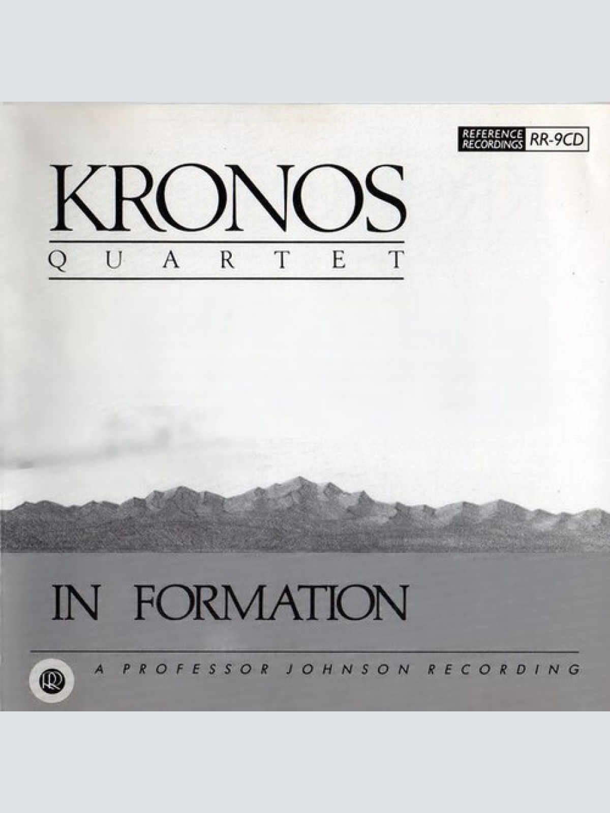 CD, Album, RE Kronos Quartet - In Formation