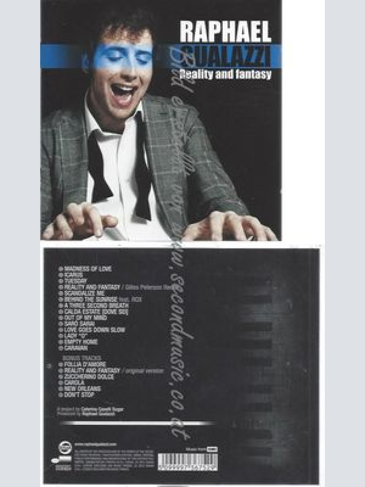 CD--RAPHAEL GUALAZZI--REALITY AND FANTASY