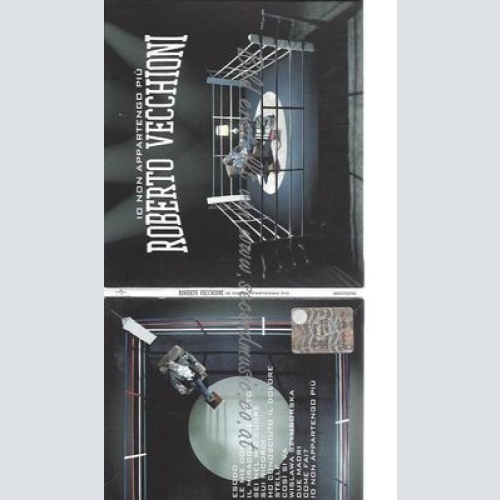 CD--ROBERTO VECCHIONI--IO NON APPARTENGO PIÙ