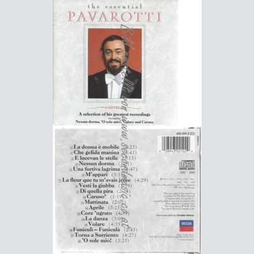 CD--LUCIANO PAVAROTTI- - THE ESSENTIAL PAVAROTTI -
