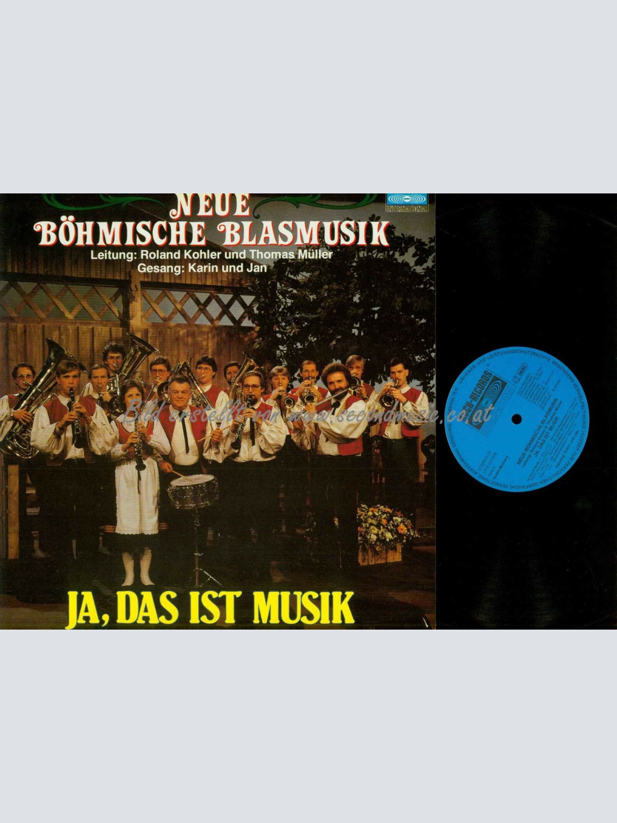 LP--Neue Böhmische Blasmusik – Ja, Das Ist Musik //   NM
