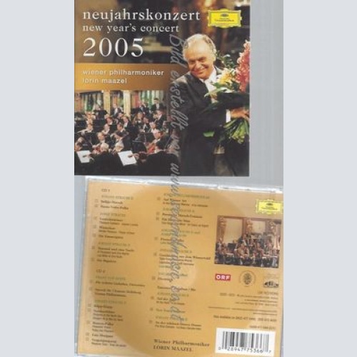 CD--WIENER PHILHARMONIKER UND JOHANN STRAUSS--NEUJAHRSKONZERT 2005
