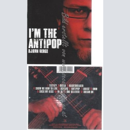 CD--BJØRN BERGE--I'M THE ANTIPOP