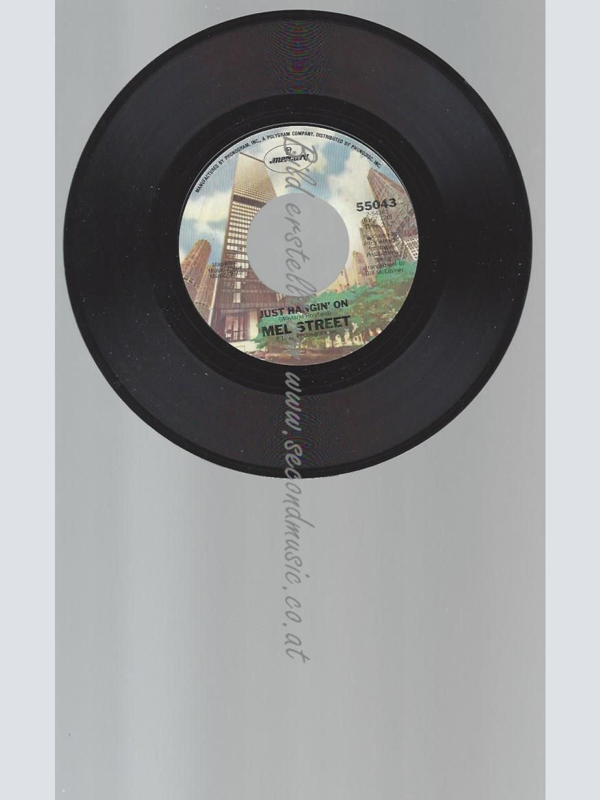 7"   Mel Street – Just Hangin' On