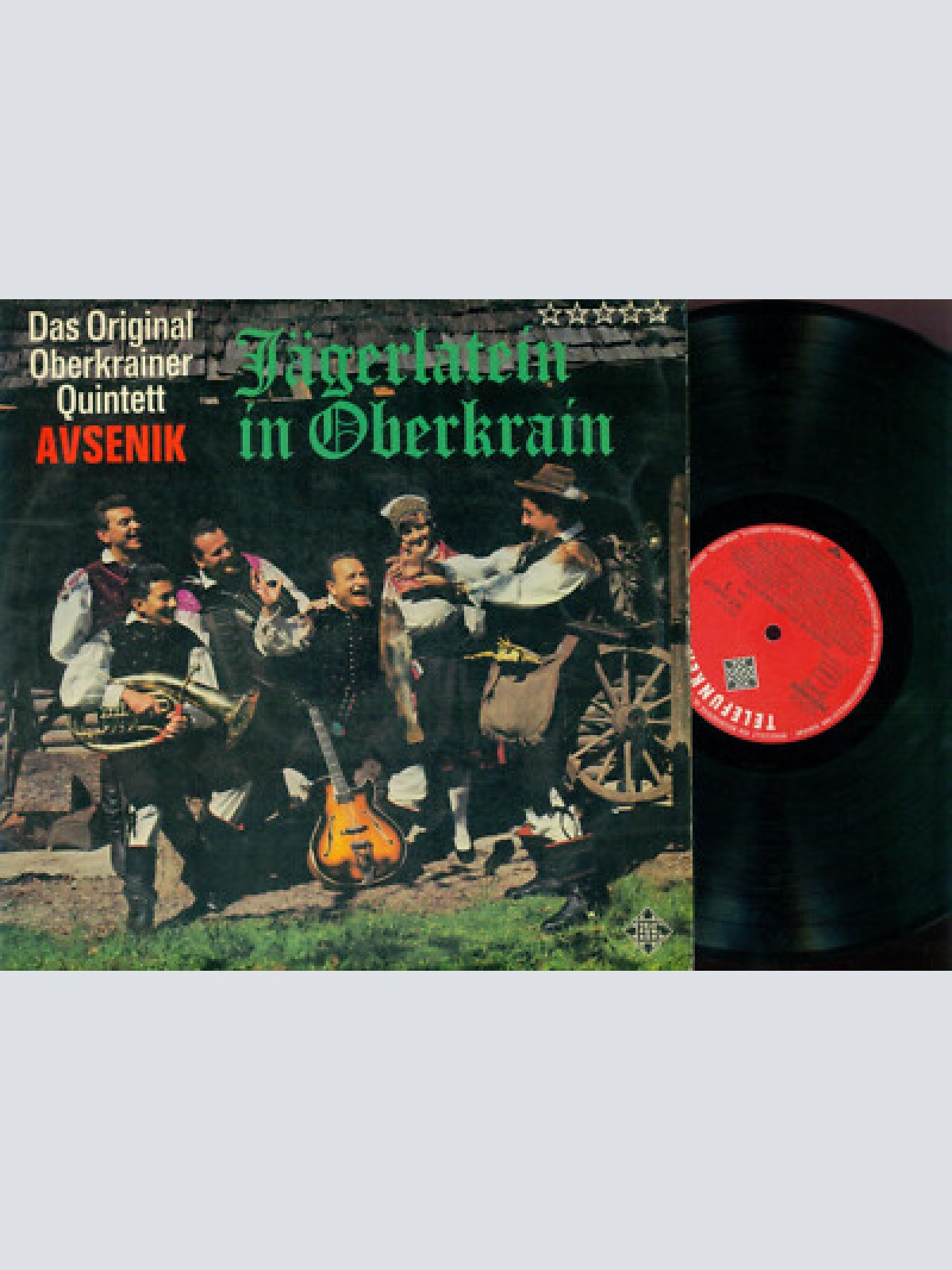 LP-- Das Original Oberkrainer Quintett Avsenik  Jägerlatein In Oberkrain