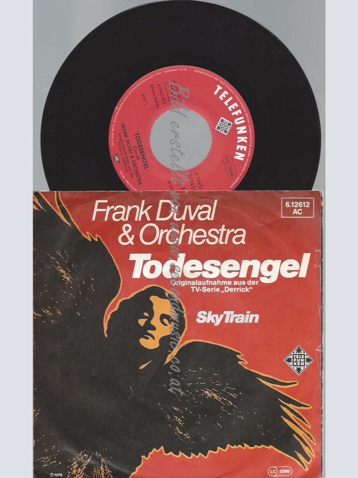 7"   Frank Duval & Orchestra  Todesengel