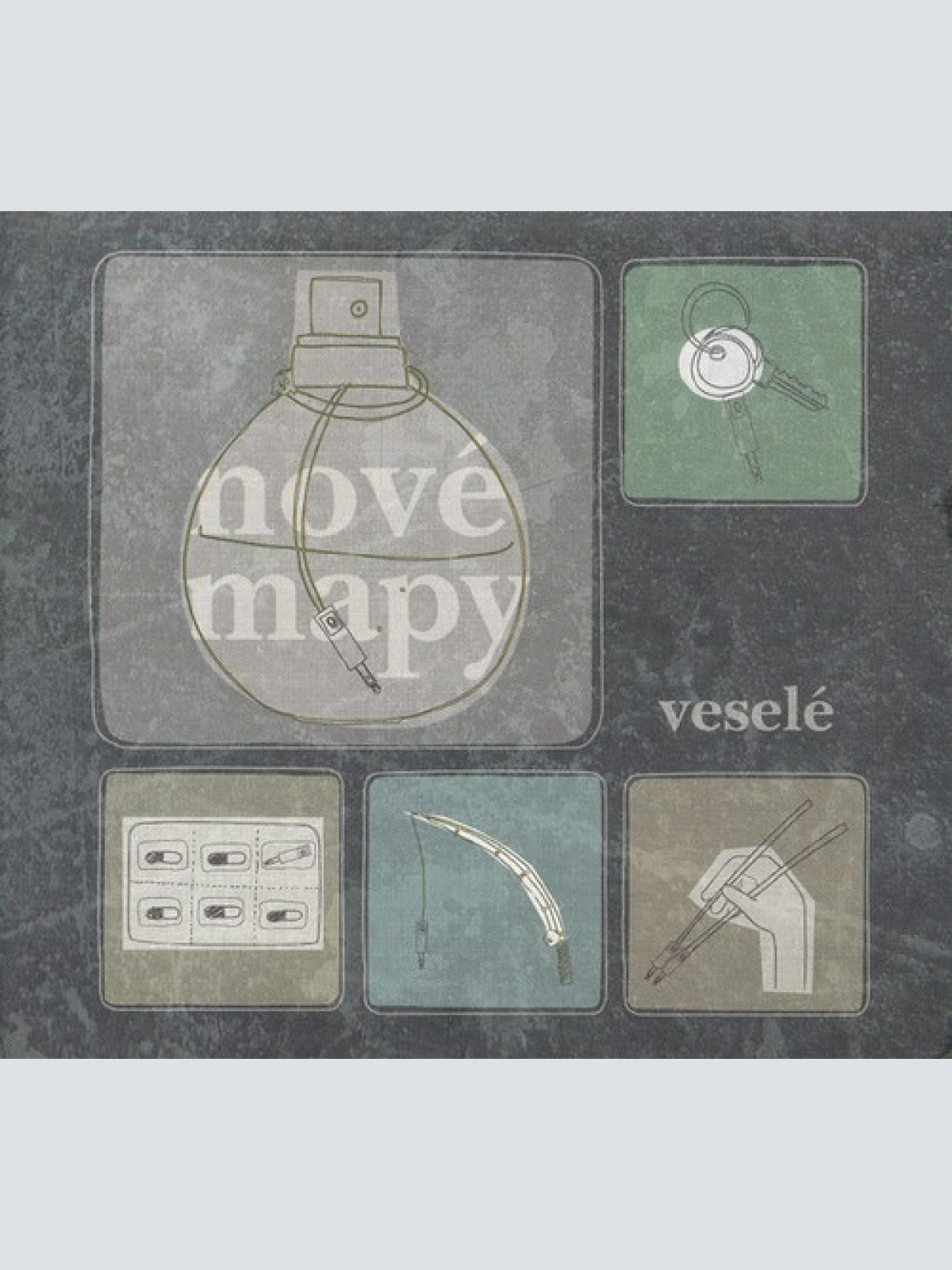 CD, Album Nové Mapy - Veselé