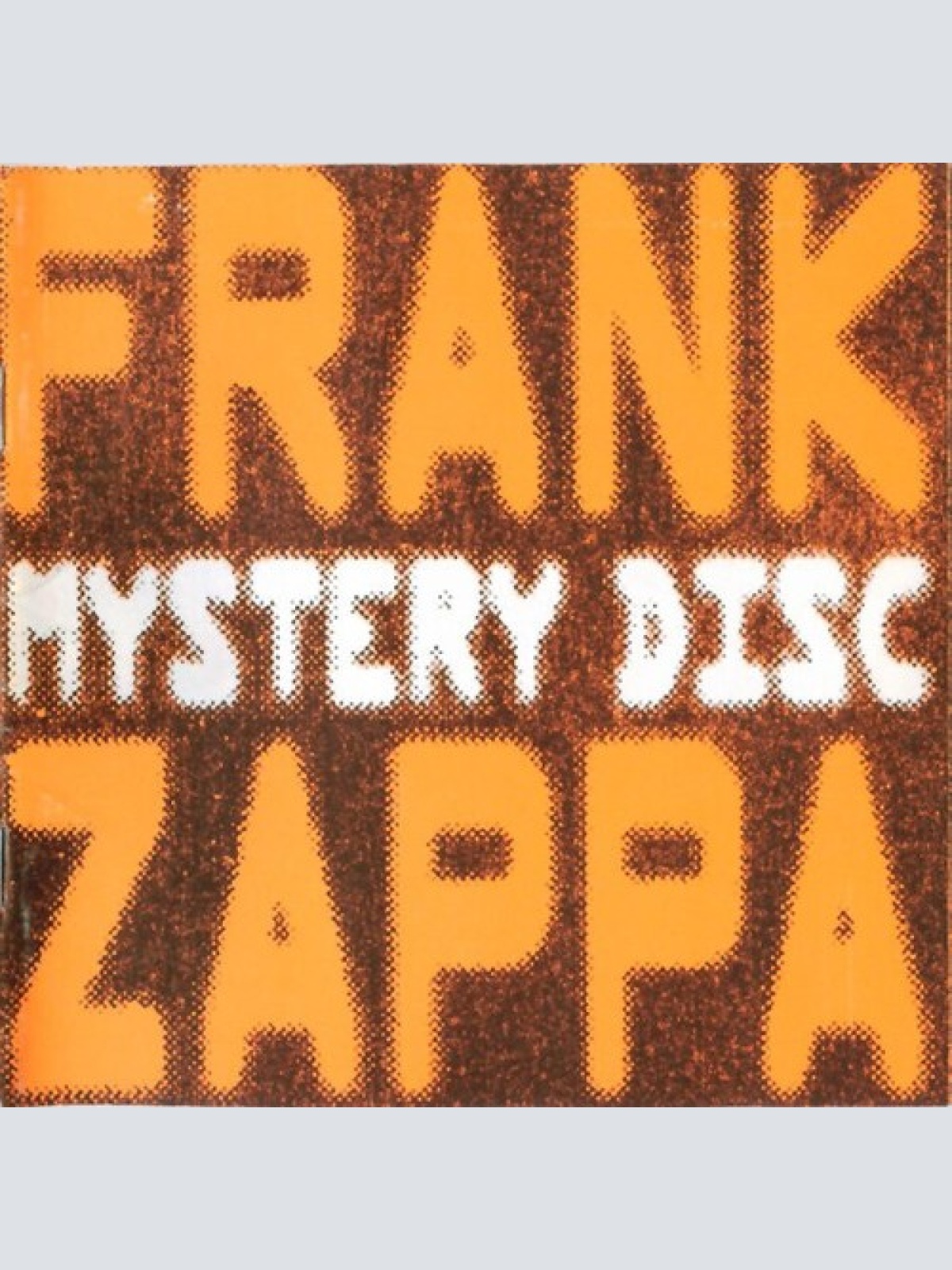 CD, Album, Comp, Club, DAD Frank Zappa - Mystery Disc