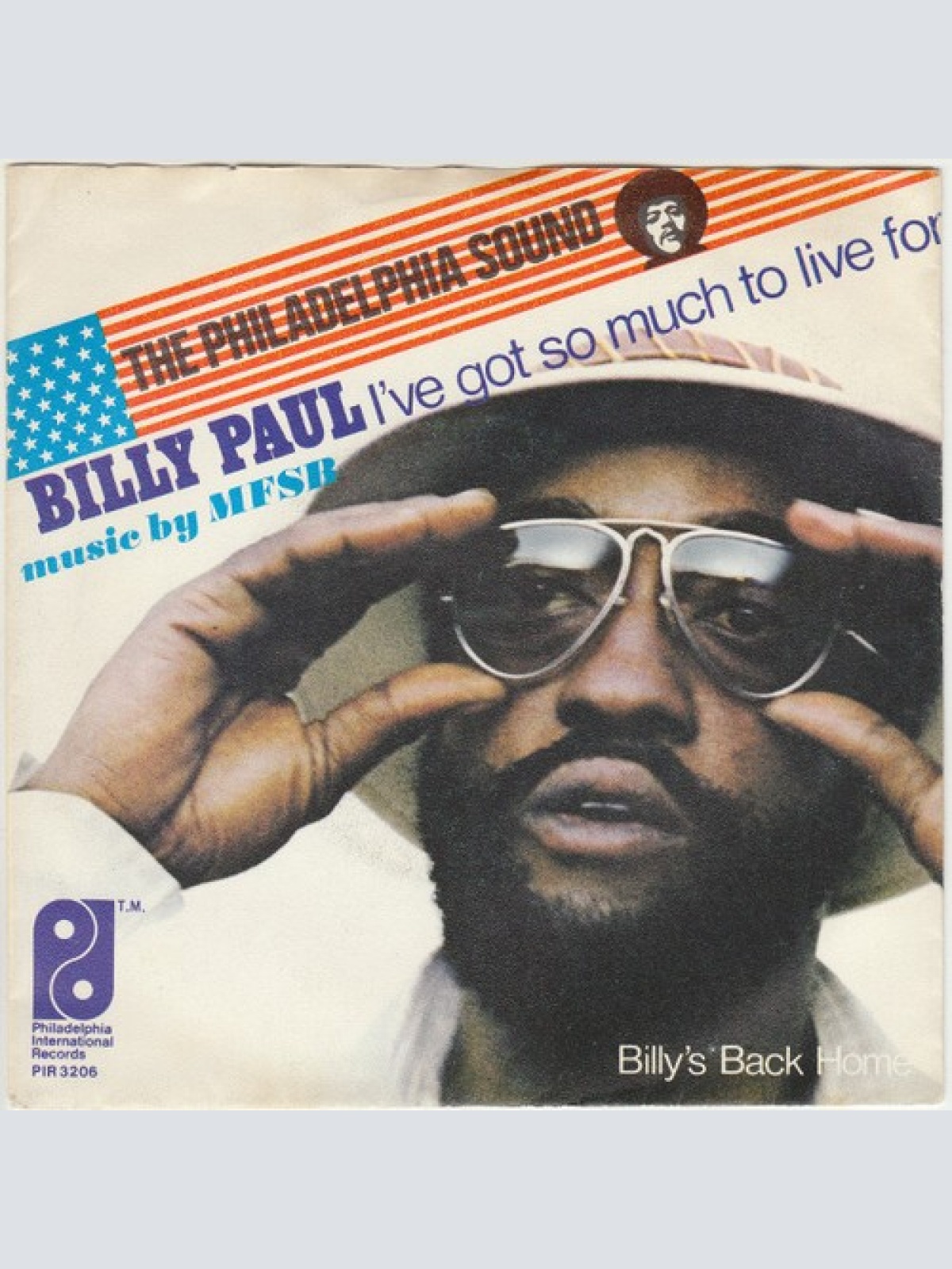 7", Single Billy Paul - I've Got So Much To Live For