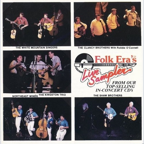 CD, Comp, Smplr Various - Folk Era's Live Sampler