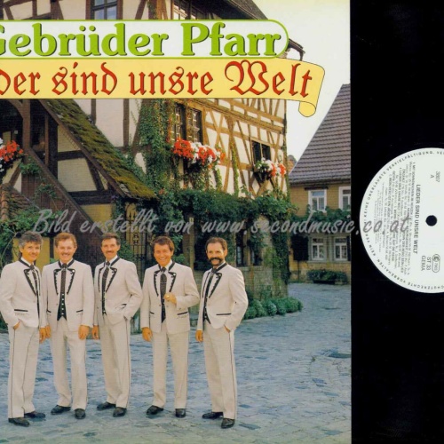 LP--Gebrüder Pfarr-- Lieder sind unsre Welt  /   NM