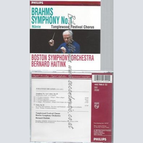 CD--HAITINK,BERNARD UND BSO--SINFONIE 1
