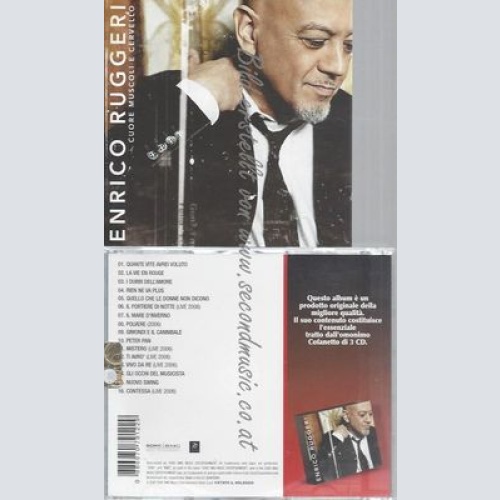 CD--ENRICO RUGGERI--CUORE MUSCOLI E CERVELLO