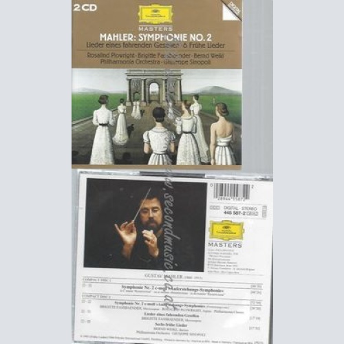 CD--FASSBAENDER UND WEIKL--MASTERS - MAHLER | DOPPEL-CD