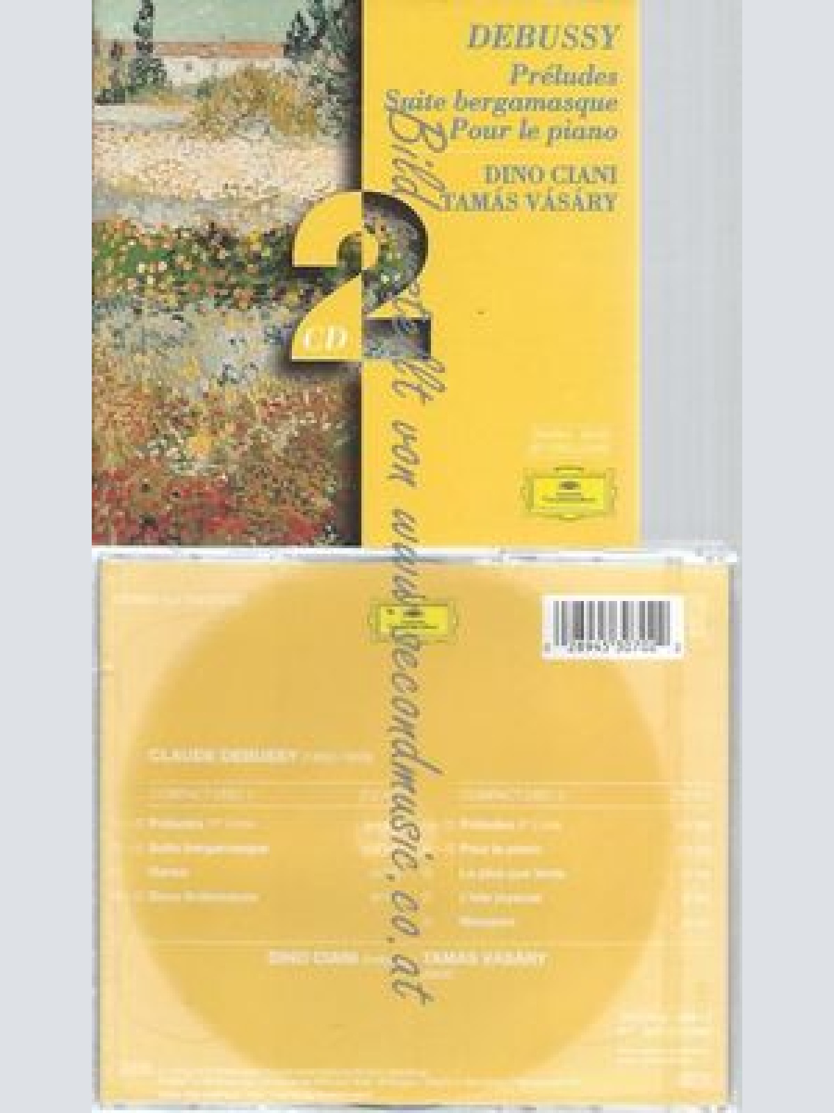 CD--UITE BERG./DANSE/+ | DOPPEL-CD/ CIANI,DINO UND VASARY,TAMAS--PRELUDES