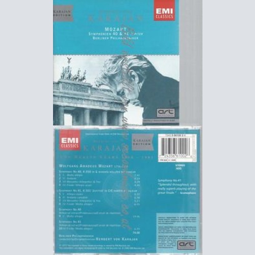 CD--VARIOUS ARTISTS--MOZART: SYMPHONIES NOS.  40 & 41