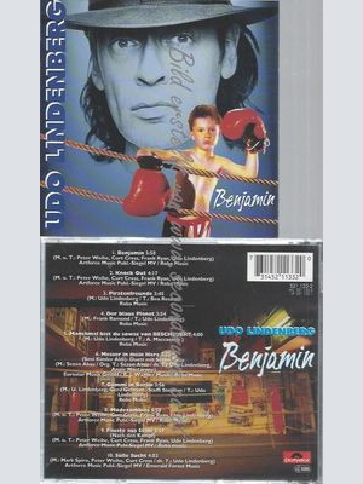 CD--UDO LINDENBERG--BENJAMIN