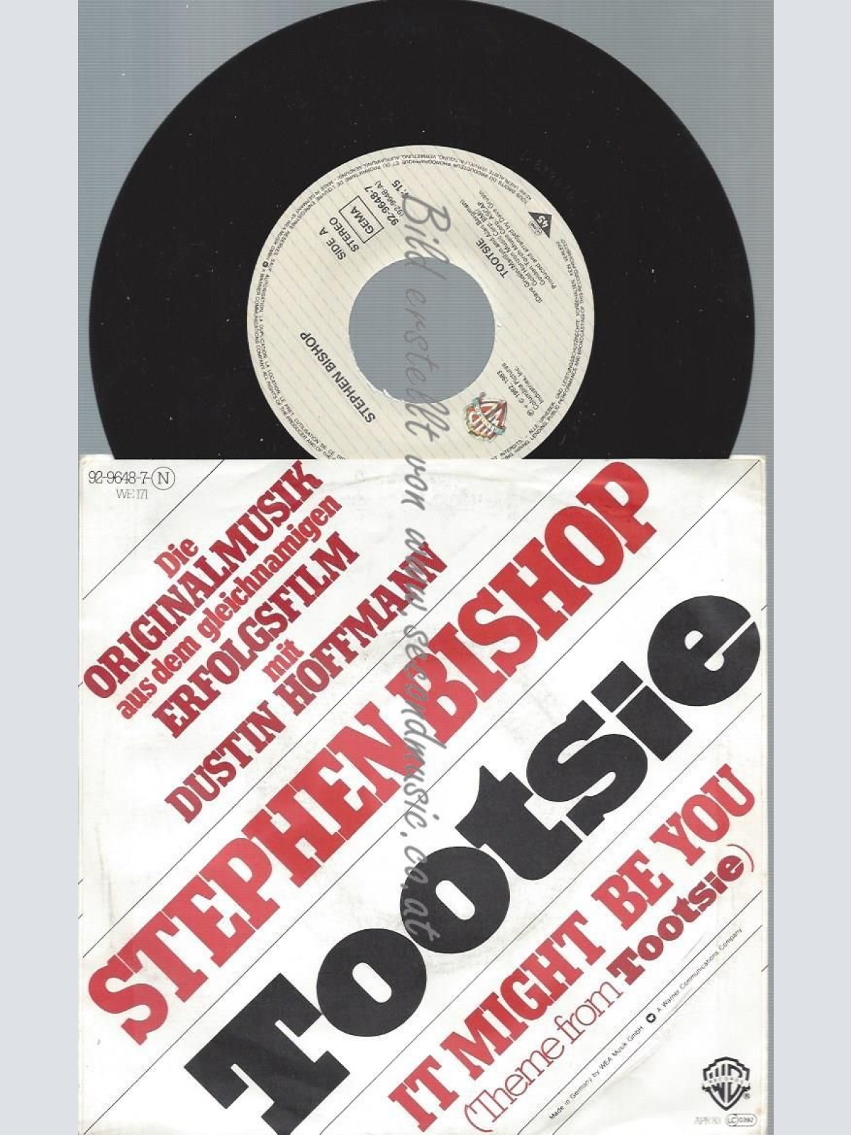7"    Stephen Bishop – Tootsie