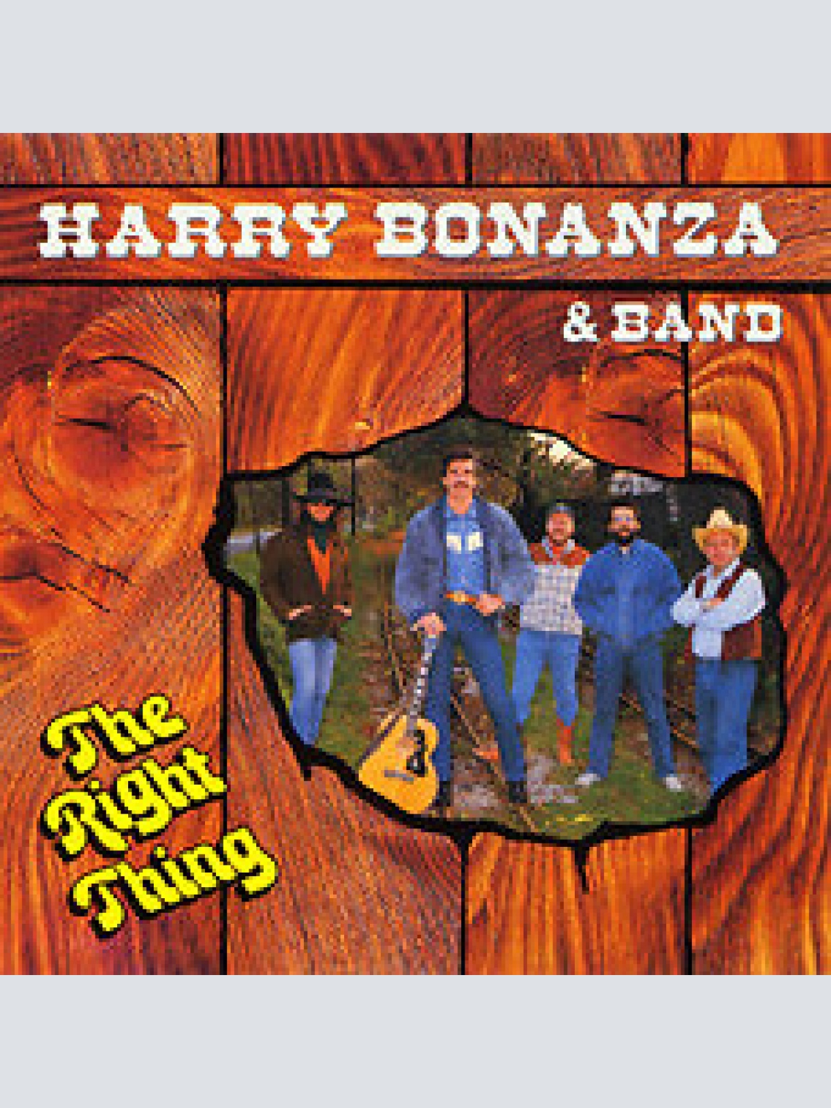 CD, Album Harry Bonanza & Band - The Right Thing