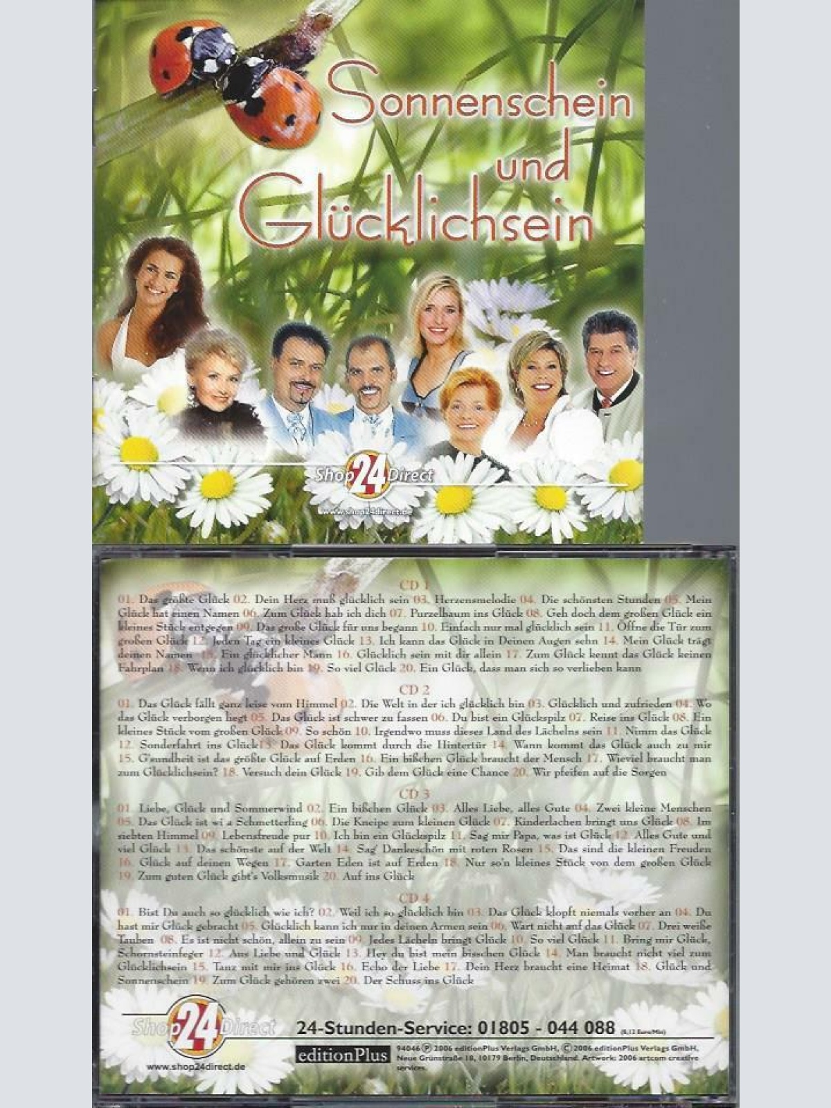 CD - SONNENSCHEIN UND GLÜCKLICHSEIN // SHOP 24