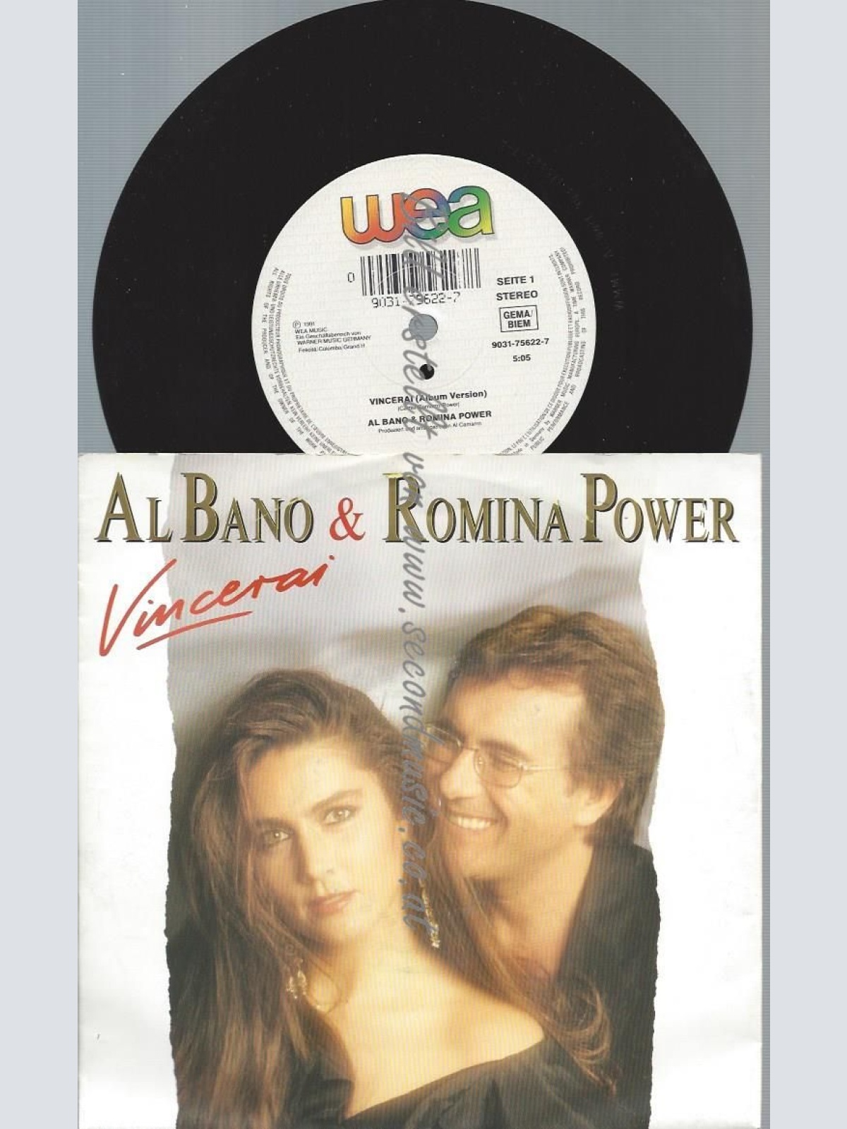 7"   Al Bano & Romina Power  Vincerai