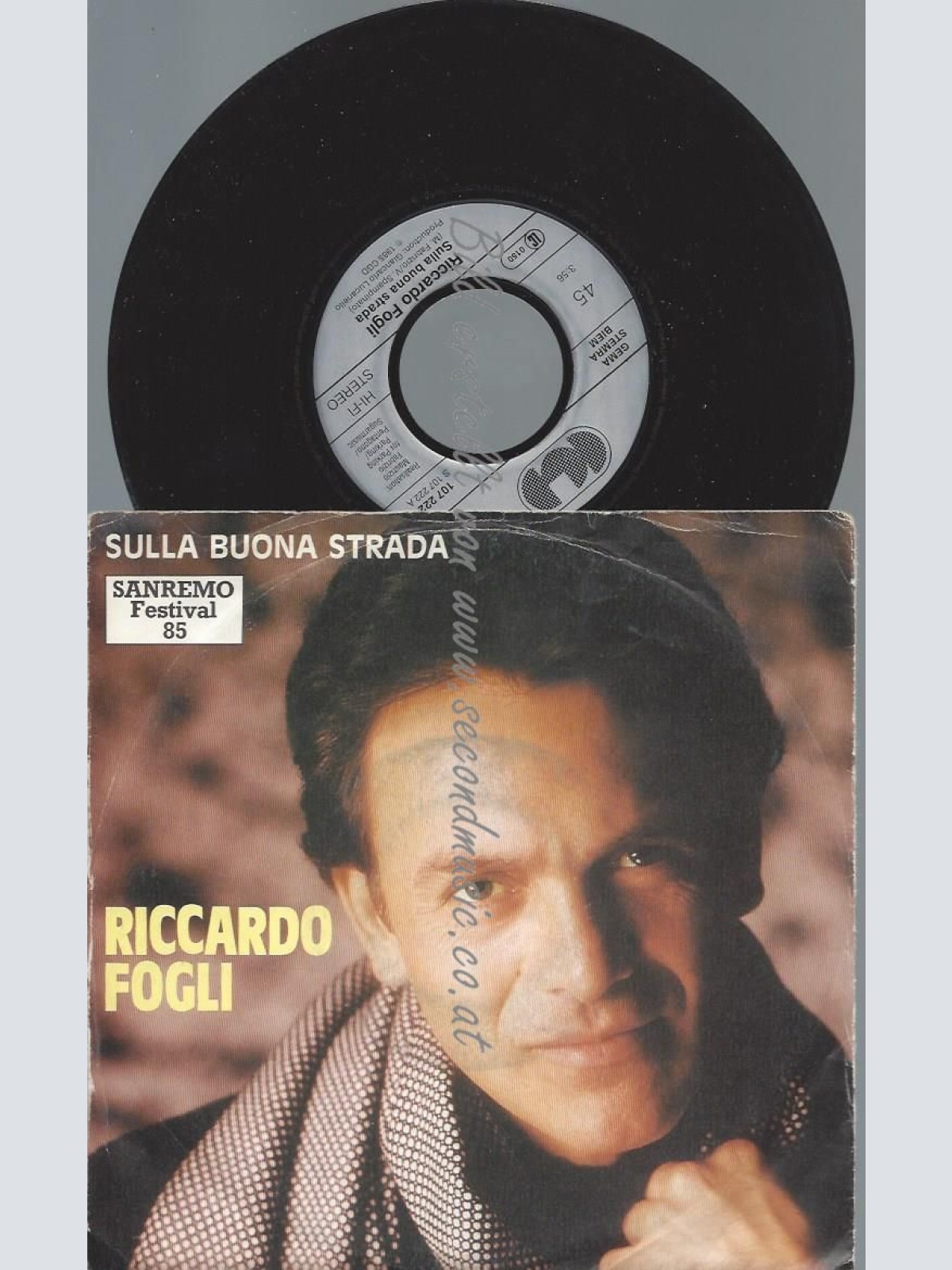 7"   Riccardo Fogli – Sulla Buona Strada