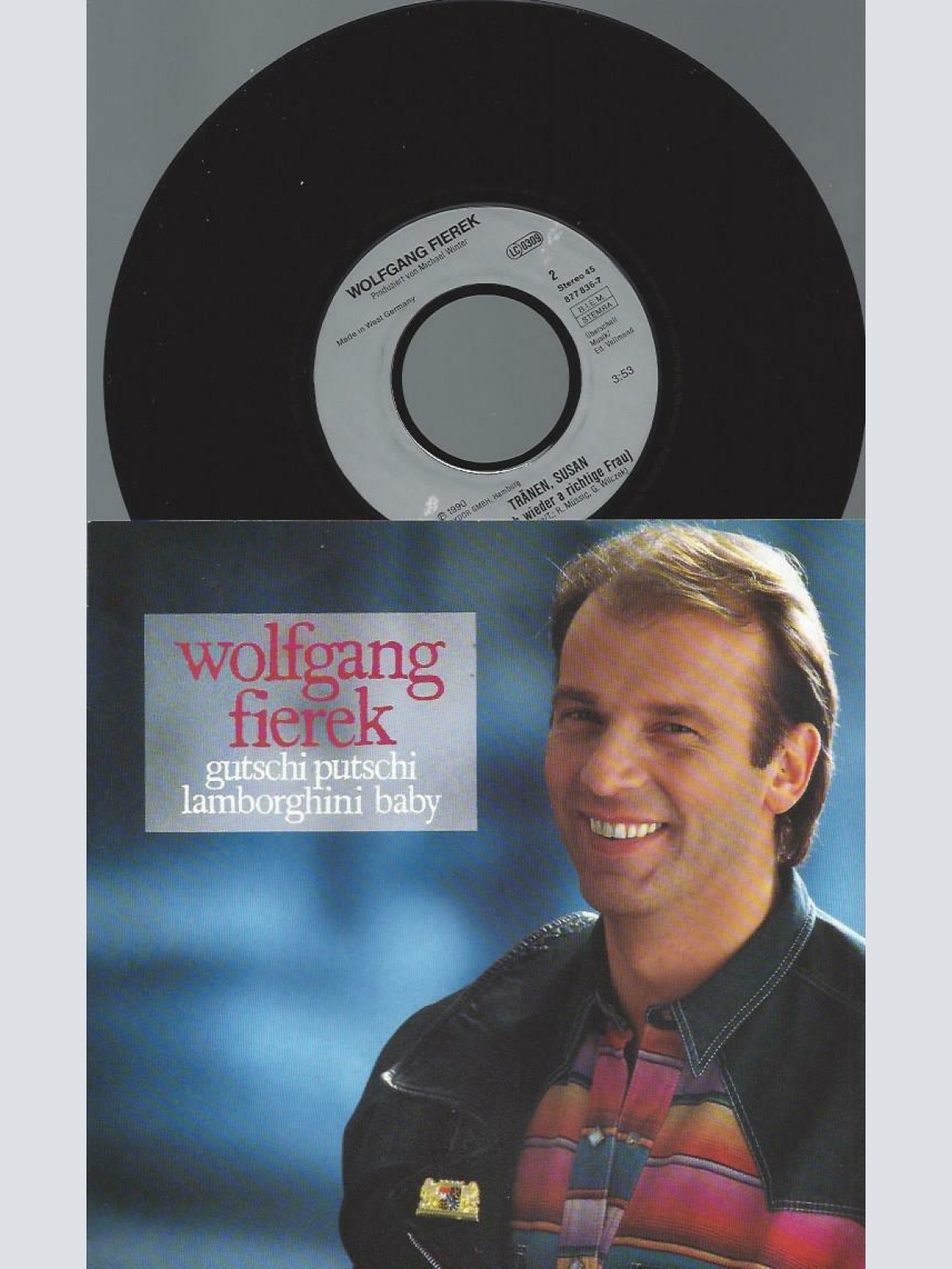 7" Wolfgang Fierek – Gutschi Putschi Lamborghini Baby