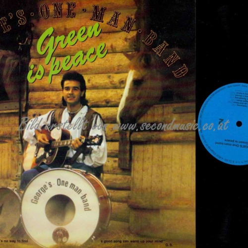 LP-- Green is Peace -- George's one Man Band /   NM