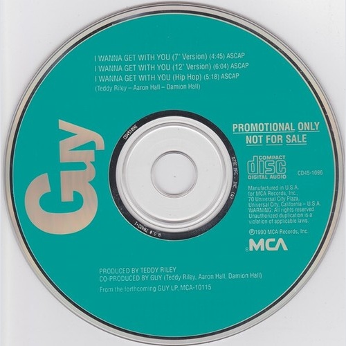 CD, Single, Promo Guy - I Wanna Get With U