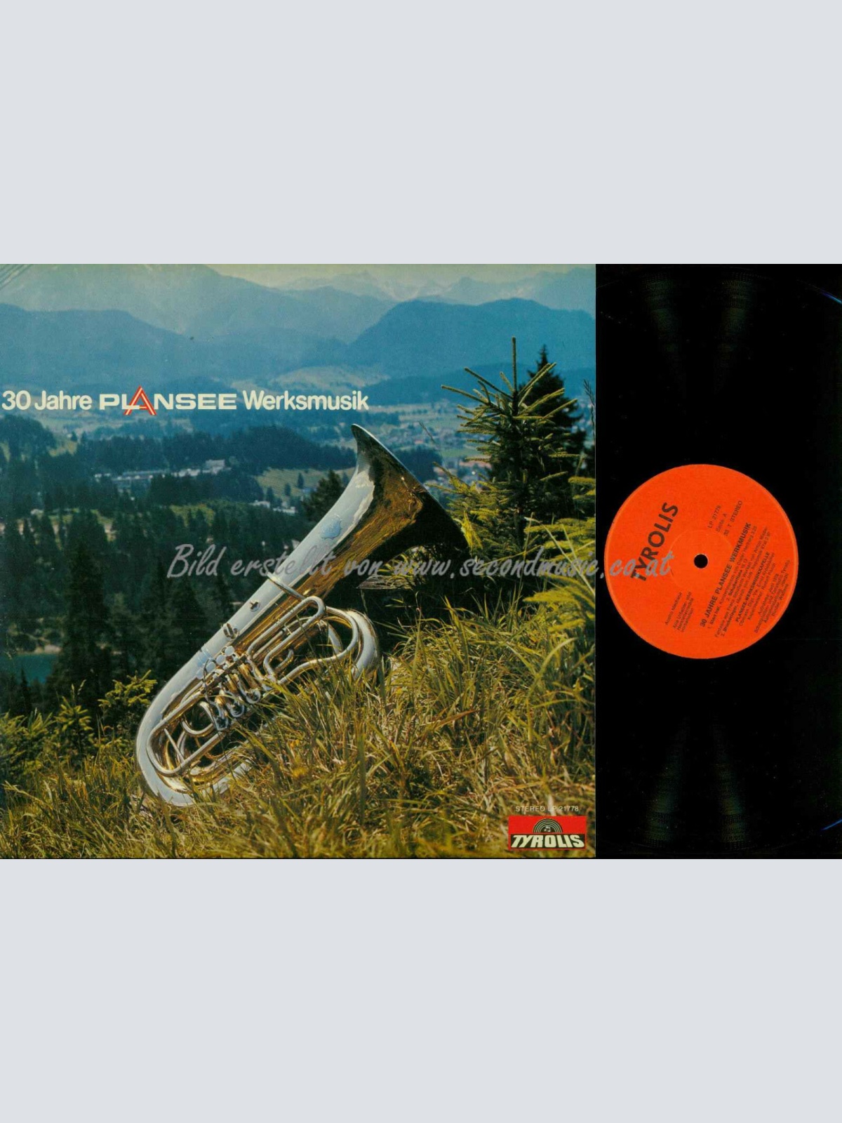 LP-- The Plansee Works Band – 30 Jahre Plansee Werksmusik /   NM