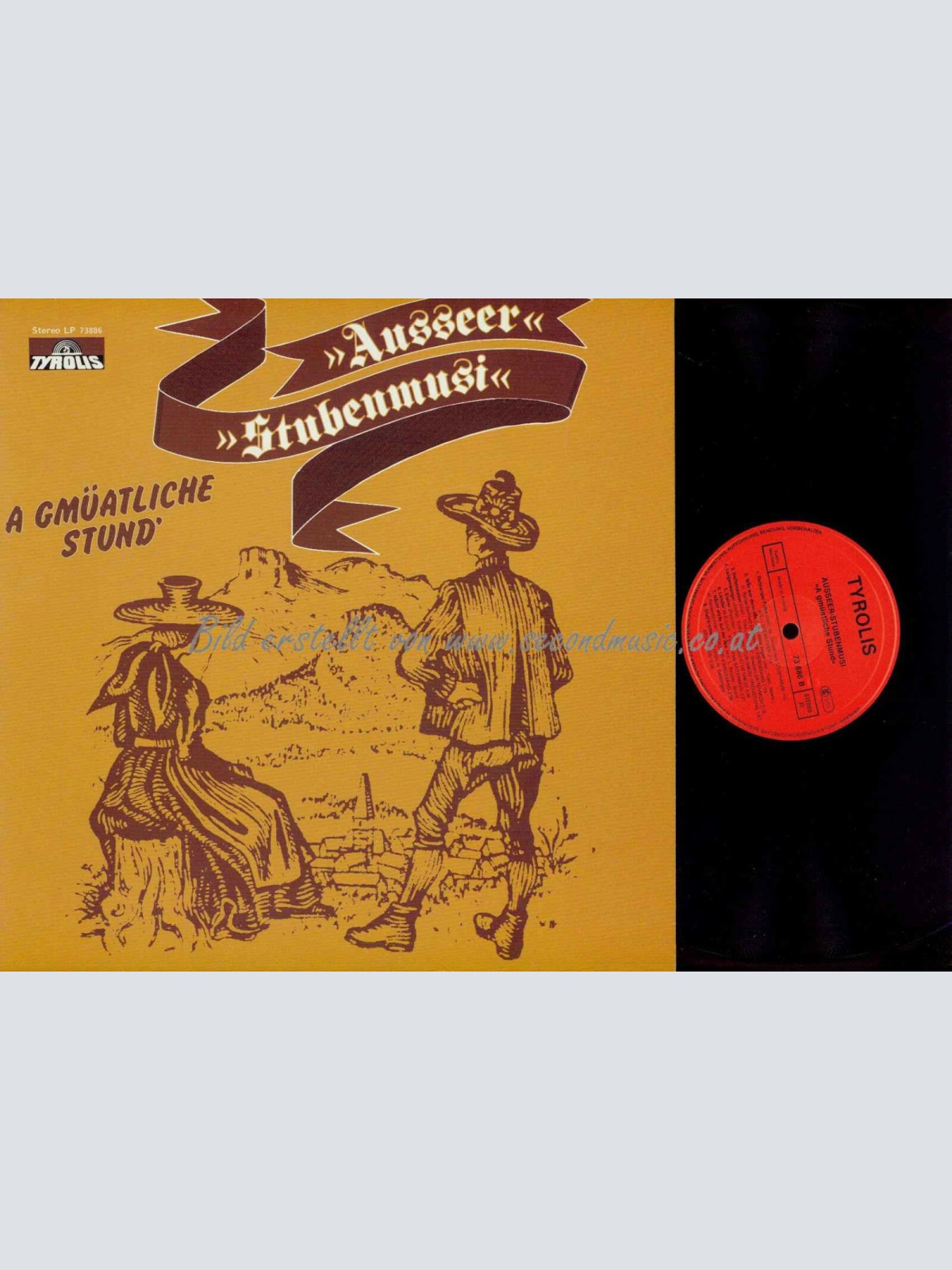 LP--  Ausseer Stubenmusi – A Gmüatliche Stund' /   NM