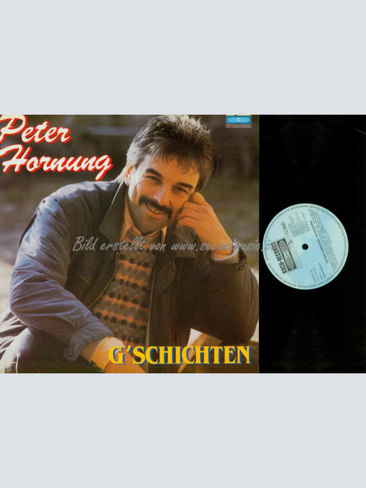 LP--Peter Hornung – G'schichten /   NM