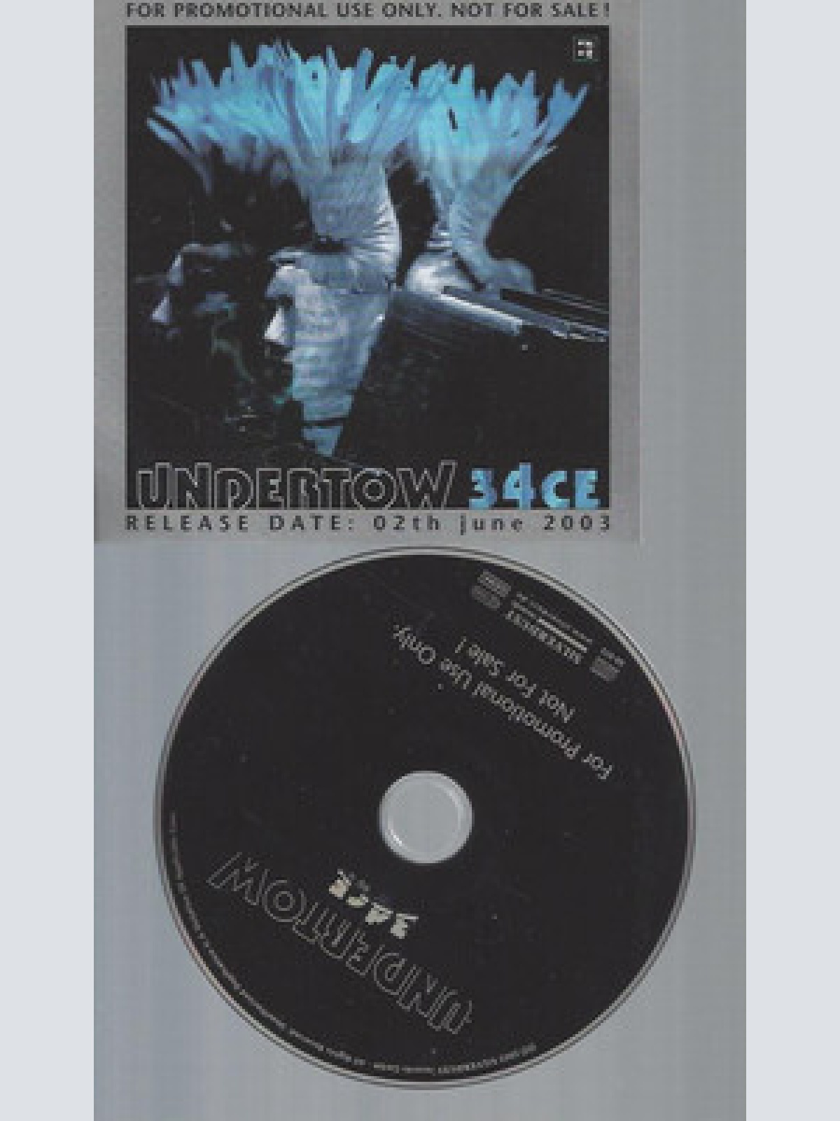 CD--UNDERTOW 34CE // PROMO