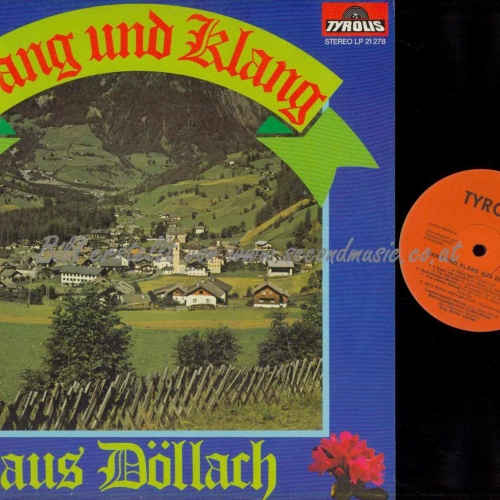 LP-- Sang Und Klang Aus Döllach --  Orig. Mölltal Quintett- Various  /   NM