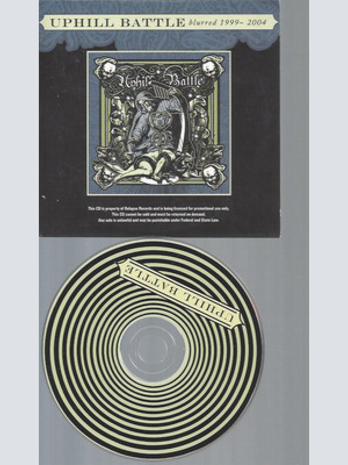 CD-UPHILL BATTLE BLURRED 1999-2004   // PROMO