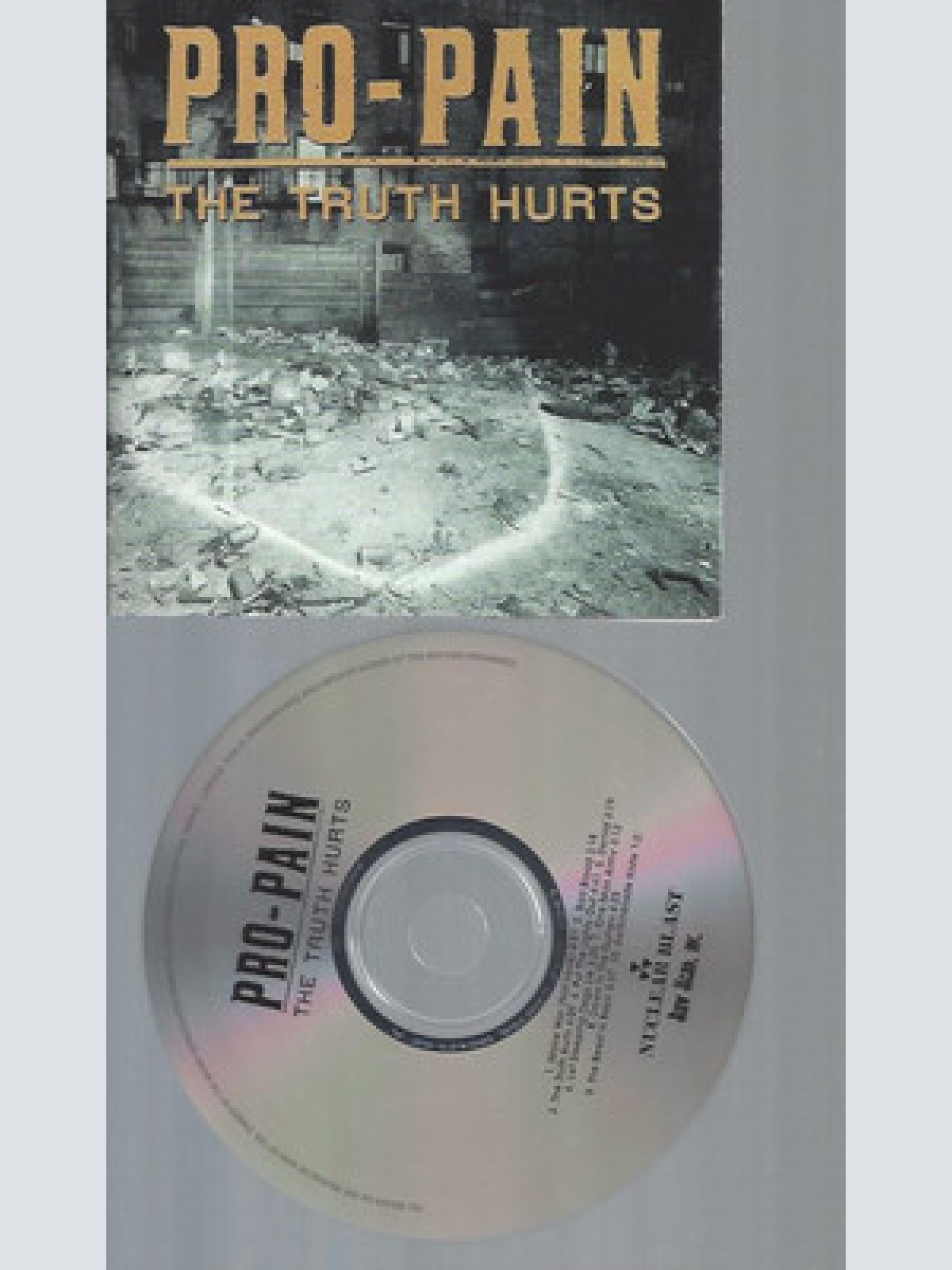 CD--PRO PAIN THE TRUTH HURTS // NO BACKCOVER !!