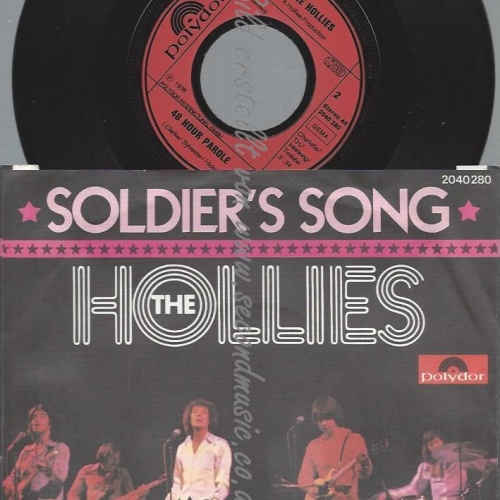 7"  The Hollies  Soldier's Song
