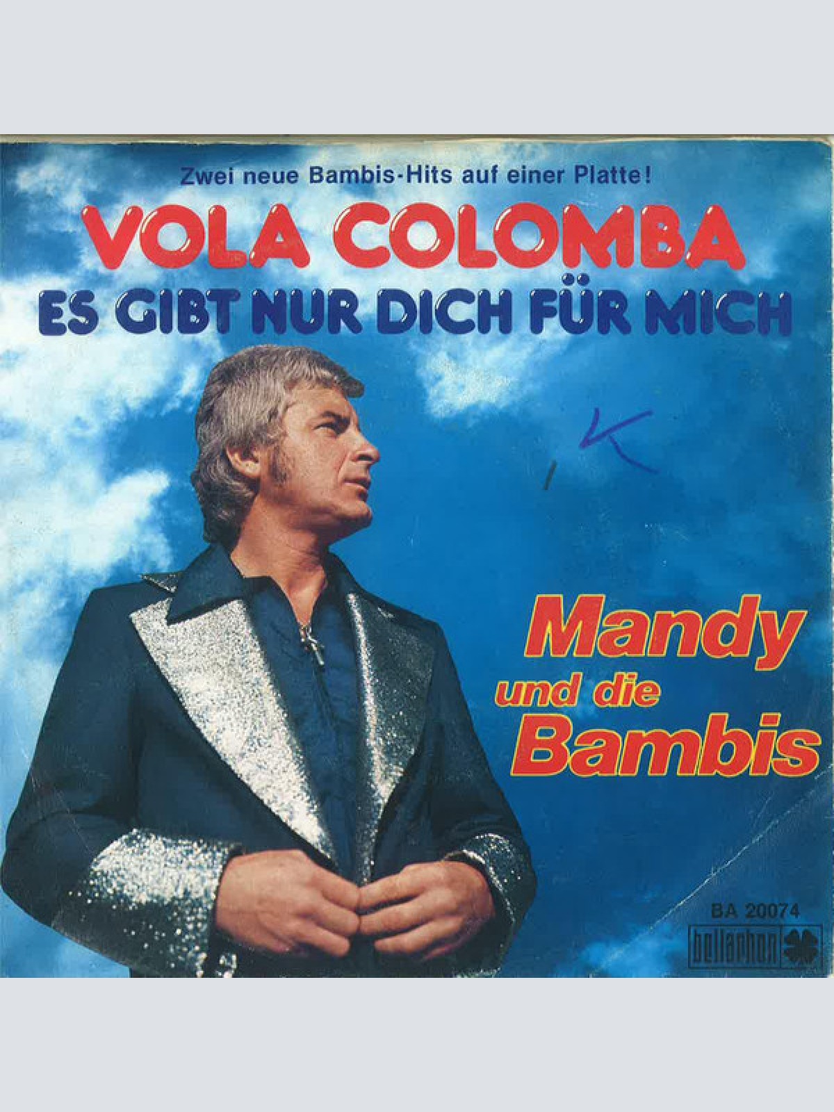 7", Single Mandy Und Die Bambis - Vola Colomba