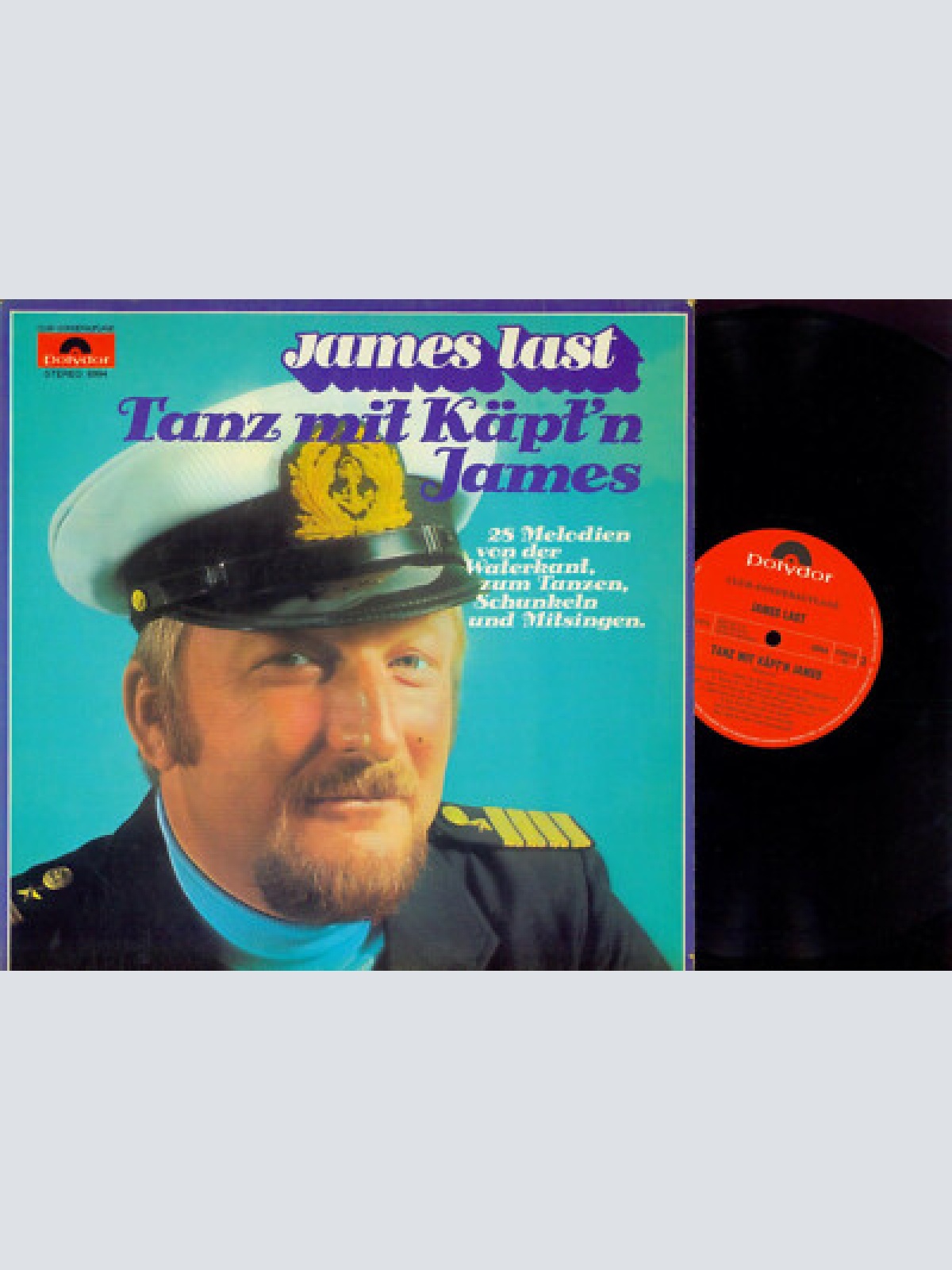 LP--James Last -- Tanz mit Käptn James