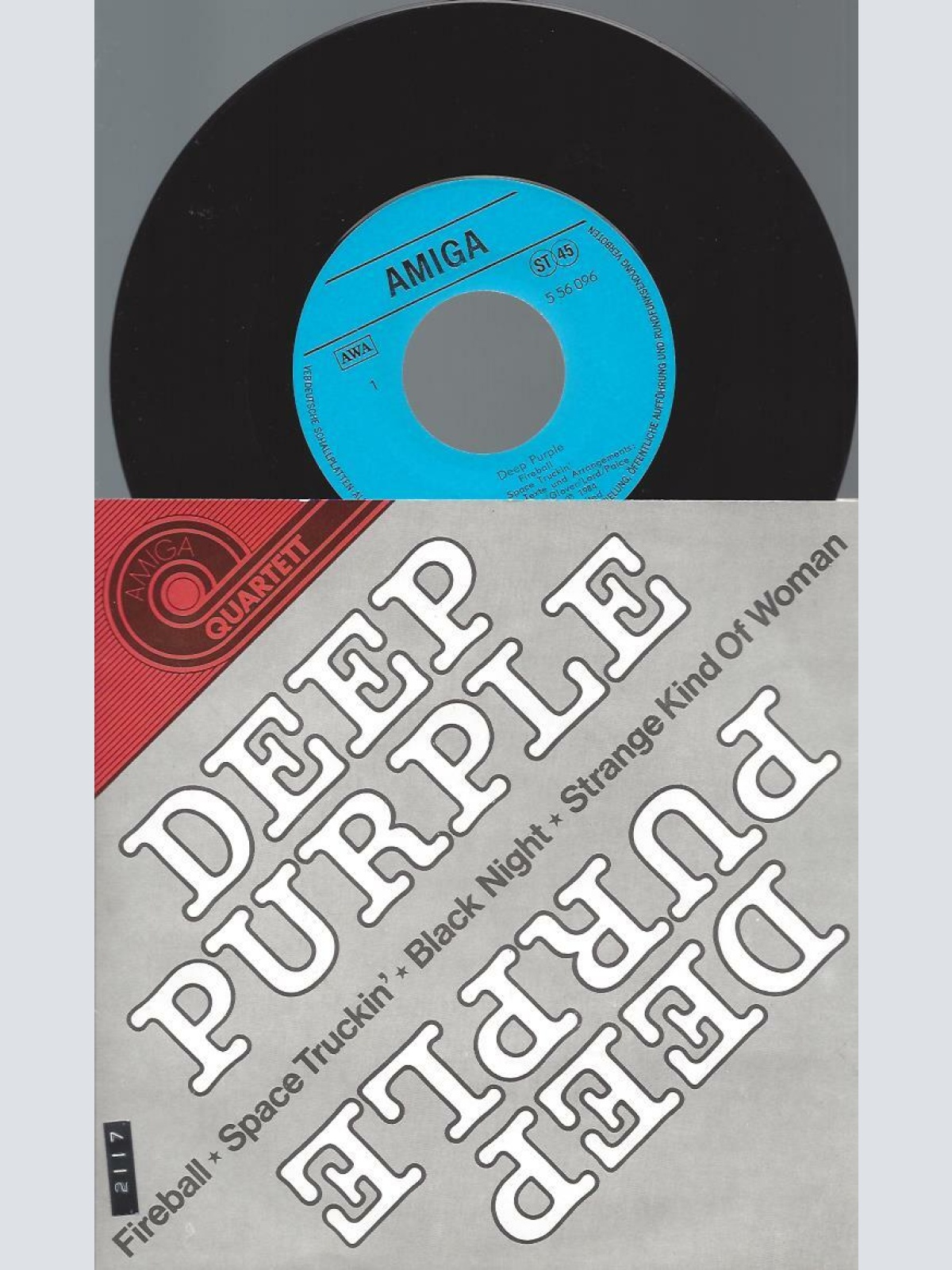 7"   Deep Purple  Deep Purple  // Amiga EP //Fireball