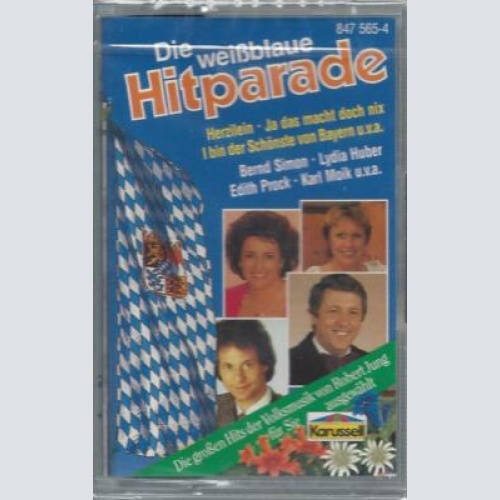 MC--Die weißblaue Hitparade -- Karl Moik -Bernd Simon