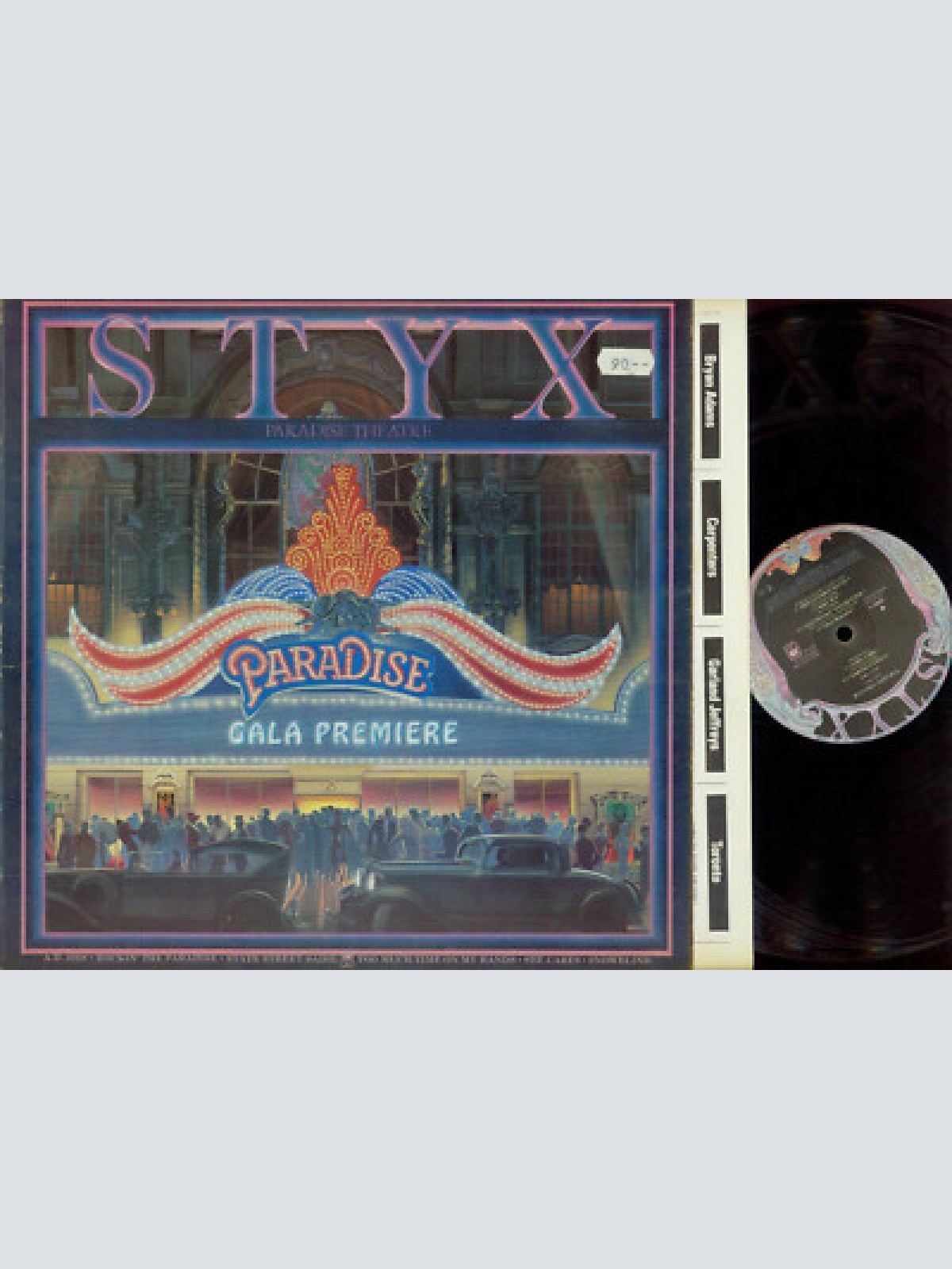 LP--Styx – Paradise Theatre // FOC // CLUB ( OIS