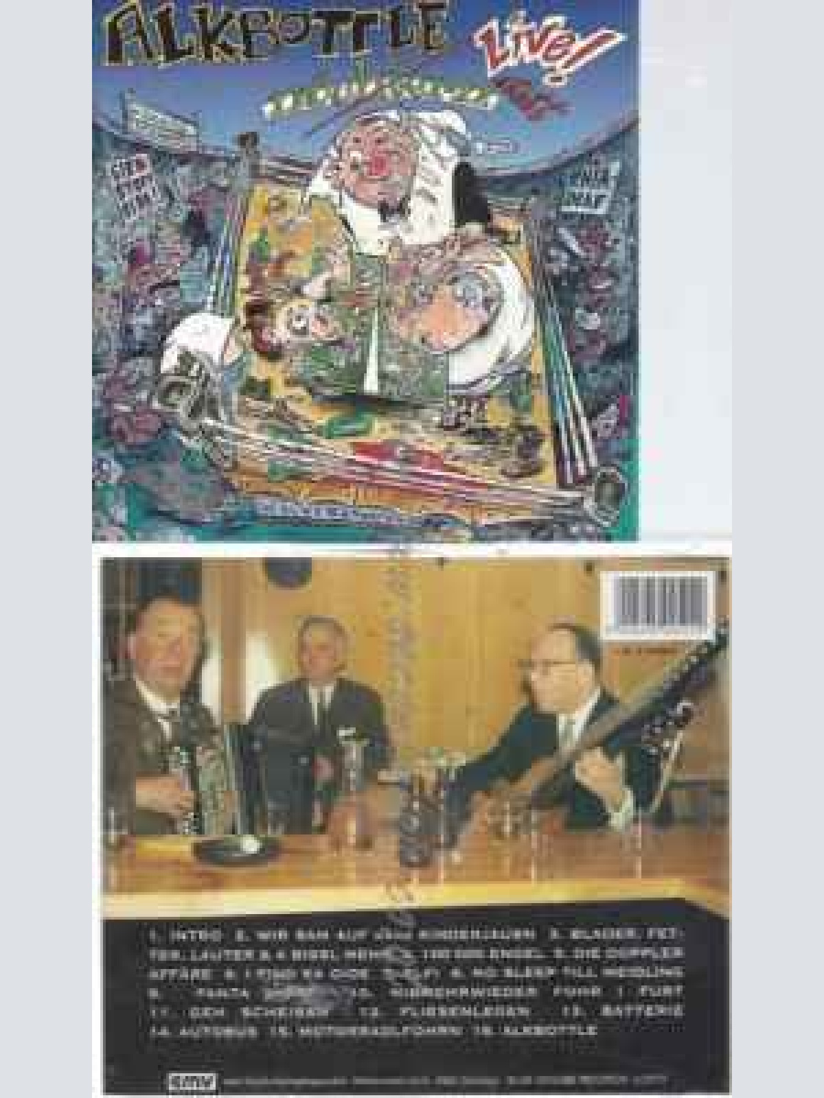 CD--ALKBOTTLE--LIVE STATT NÜCHTERN